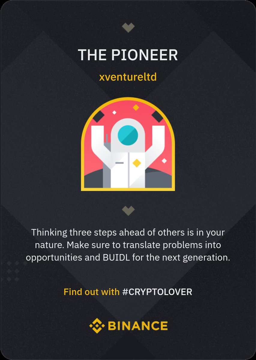 XVentureDAO's tweet photo. Complete the #Binance #CryptoLover test and win a $500 Binance gift card to celebrate Valentine’s day with your beloved! https://t.co/oubObsguTs https://t.co/ge7U5L2FQr