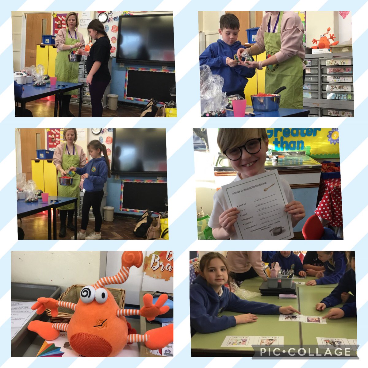 CrynalltPrimary's tweet photo. A Recipe for Healthy Relationship Soup ๐ค @spectrumcymru #cryp4 #crypWellbeing #HealthyConfident https://t.co/eBpIomyVk0