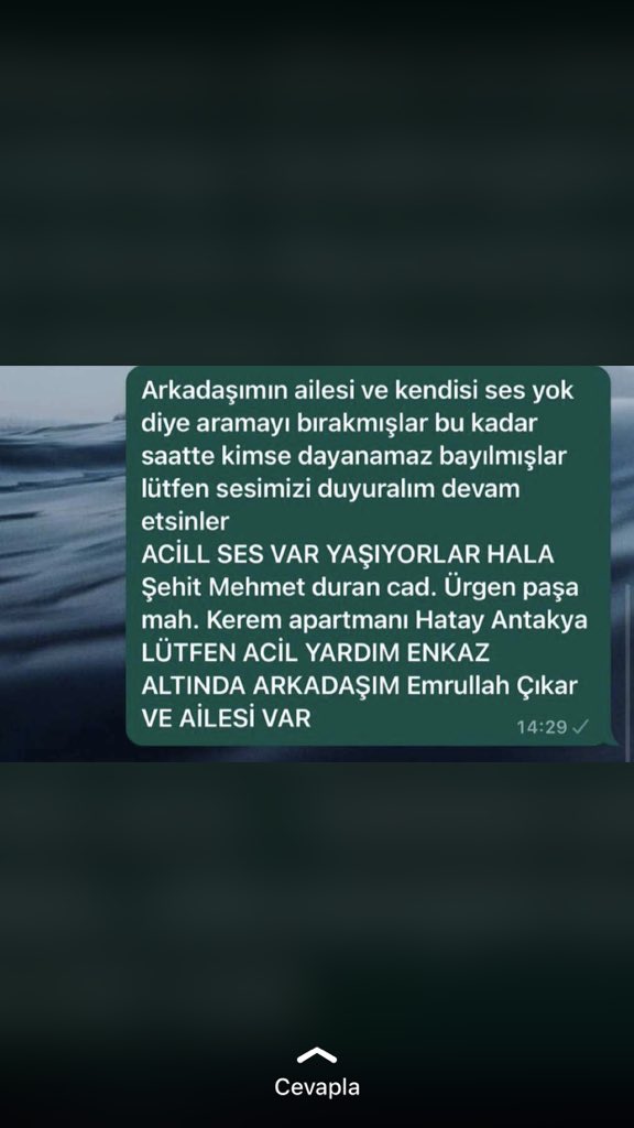 betlyldz0's tweet photo. @modelbytheway @alniopulesitivt @AFADHatay @ahbap @HatayBSB @ahbaphatay @BabalaTv @haluklevent @OguzhanUgur https://t.co/m3yYvICdeR