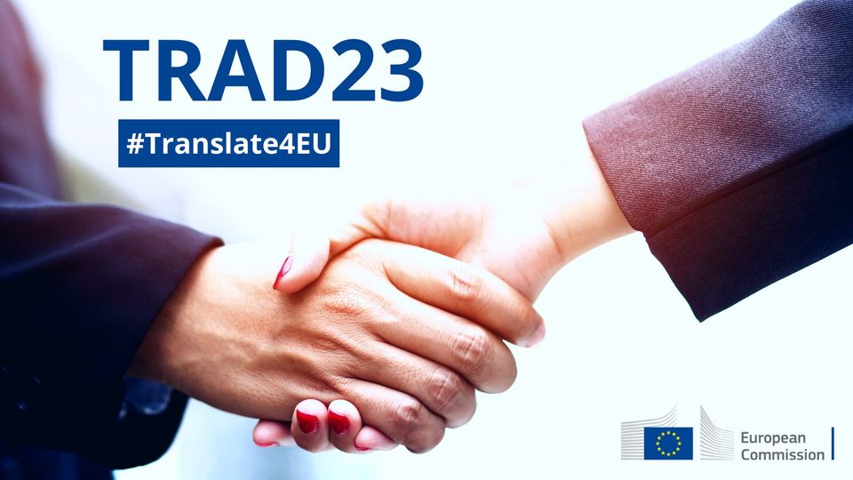 HartkampEmma's tweet photo. Begin maart publiceert de vertaaldienst van de Europese Commissie een nieuwe aanbesteding voor vertaaldiensten, TRAD23:
https://t.co/xbUtbOKbuW

Kijk nu alvast naar de vooraankondiging:
https://t.co/KMSPwfWDWl

#Translate4EU #TRAD23 #translation #xl8 https://t.co/8wFWb4ZA38