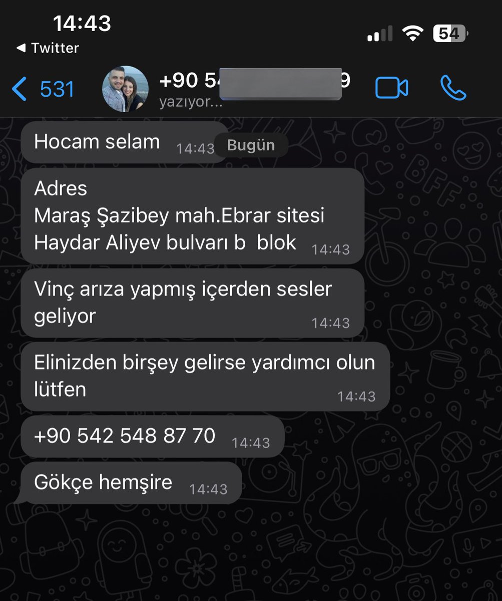 ACİL YARDİM 🚨🚨🚨

Vinç arıza yapmiş, enkaz altında sesler var.
KURTARALIM HADİ 🤲