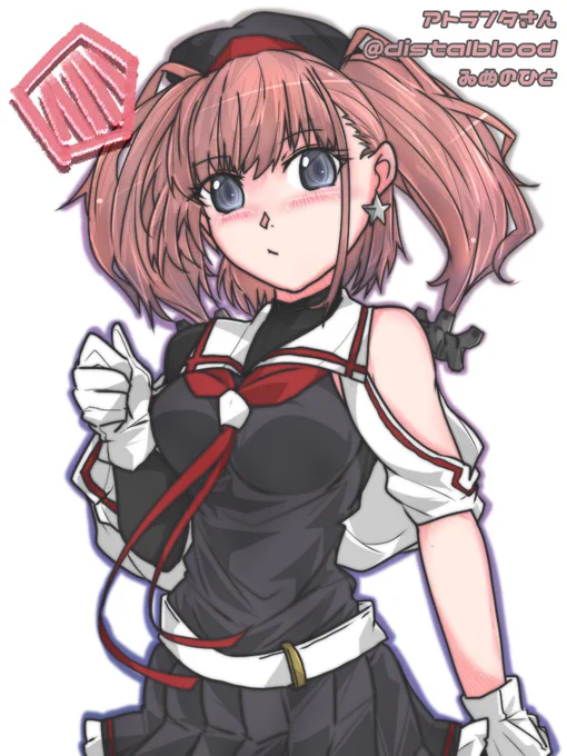 真面目に描く気が一切ないやつ #TLに深刻な軽巡洋艦不足 