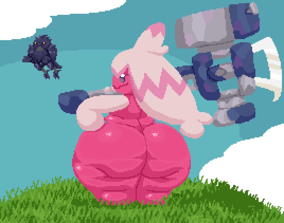 DuoBunTrouble's tweet photo. @AnaIAbuser Goblins and Orcs are in a nearly identical geneological relationship, it’ll be natural for them to like each other 

Anyways. Tinkaton ass https://t.co/lAT5Pn1Nah