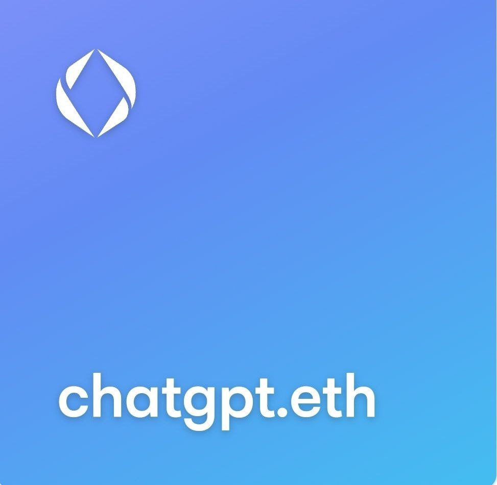 CryptoLycus's tweet photo. A #ChatGPT ENS #domain name sold for a whopping 6 #WrappedEthereum (WETH) ๐ฅ๐
Which is equivalent to $10,000 ๐ธ
This showcases the growing demand and value placed on unique digital assets in the #NFT space
#ensdomain #ENS #Ethereum #ETH #opensea #WETH https://t.co/3z7CFg4IRW