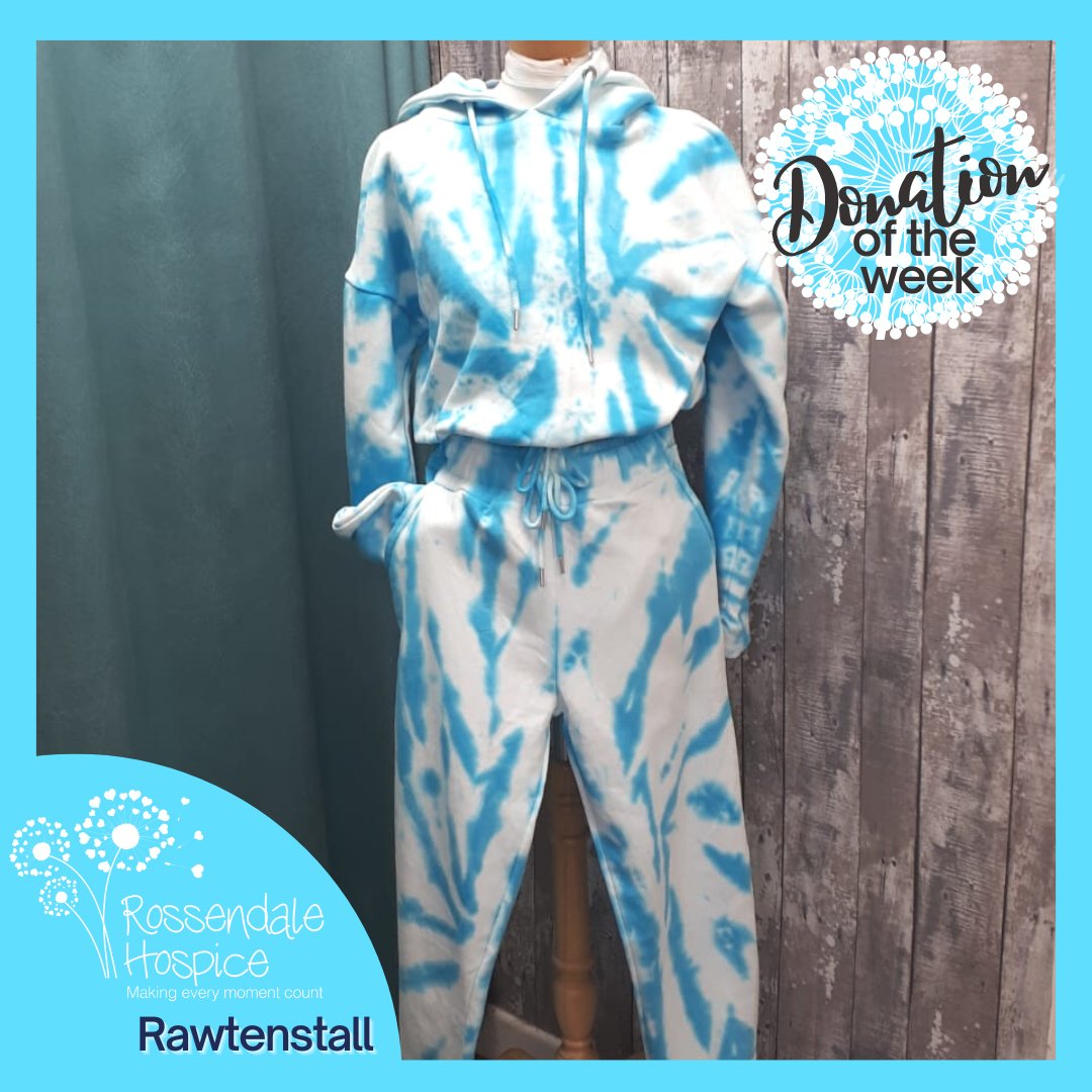 RossHospice's tweet image. It's #DonationOftheWeek time and this week we have something special for the teenager in your life.  This fabulous leisure suit is from A2Z for Kids and is #NewWithTags.
Priced at just £15 approx age 13 fit
Head to our Rawtenstall shop 9.30-4.30