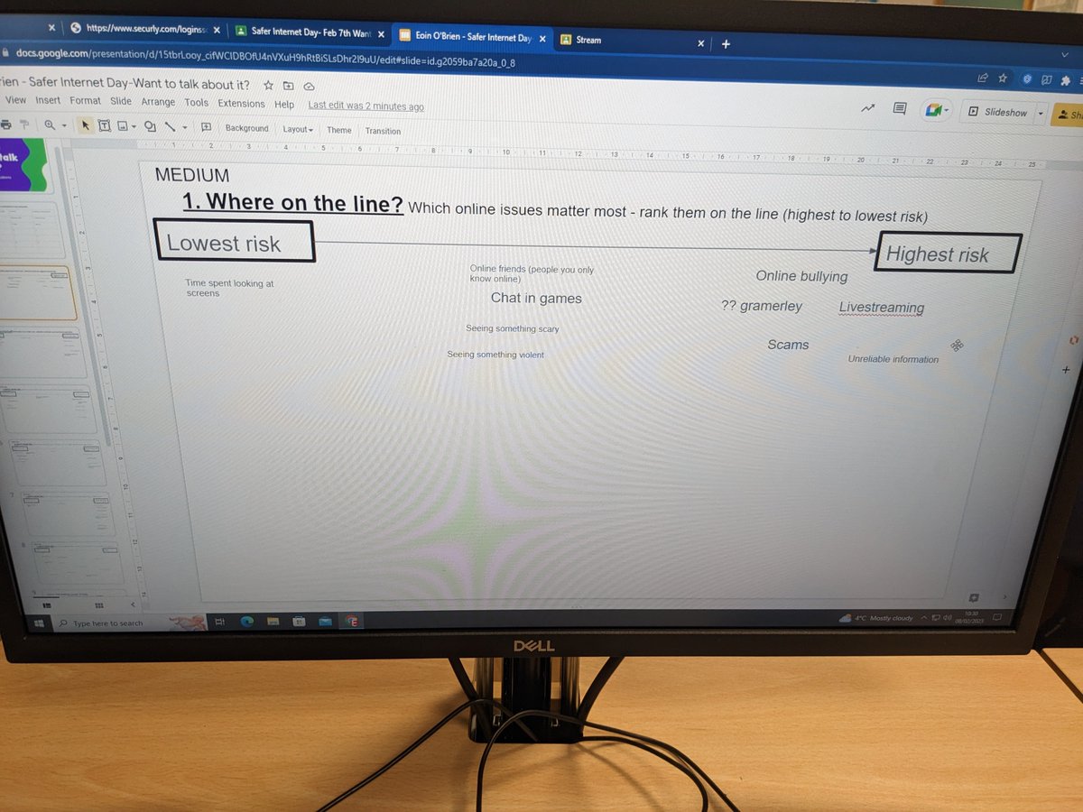 BGS_Computing's tweet photo. Safer Internet Day (Feb 7th) has been celebrated with assemblies and lessons in the whole school on the theme, "Want to talk about it" involving making space for conversations about life online. Keep talking.
#SaferInternetDay2023 #BGS_Computing @BGS_UpperSch @BGS_LowerSch #Y4 https://t.co/nP6bwaS3wz