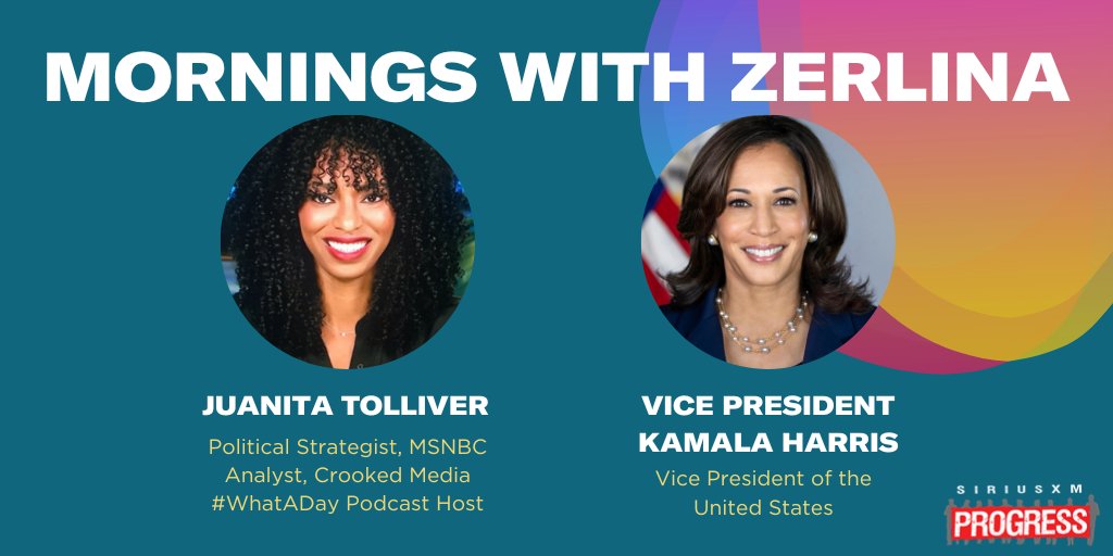 ZerlinaMornings.bsky.social (@zerlinamornings) on Twitter photo LIVE on @SXMProgress at 7:10AM ET: Don't miss a conversation between <a href="/VP/">Vice President JD Vance</a> and guest host <a href="/JuanitaTolliver/">Juanita Tolliver</a> to discuss President Biden's State of the Union address! #SOTU
siriusxm.us/Zerlina LIVE on @SXMProgress at 7:10AM ET: Don't miss a conversation between <a href="/VP/">Vice President JD Vance</a> and guest host <a href="/JuanitaTolliver/">Juanita Tolliver</a> to discuss President Biden's State of the Union address! #SOTU
siriusxm.us/Zerlina