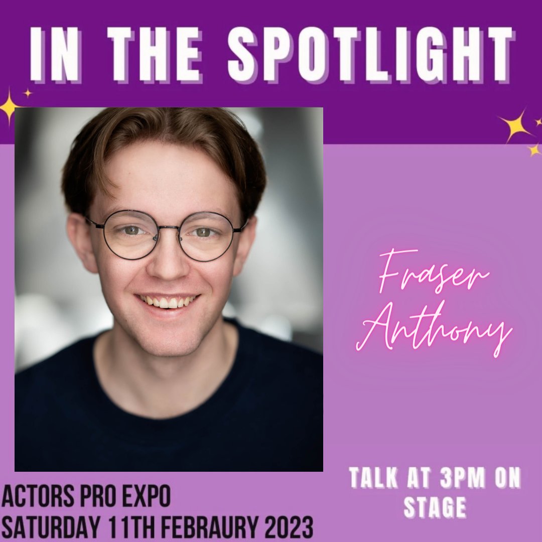 There are just 3 days to go! 🤩 Join Joel Gatehouse and #PPAAlumni <a href="/frazanthony/">Fraser Anthony</a> at the upcoming <a href="/ActorsProExpo/">Actors Pro Expo</a> and discover how to bring playfulness into your performance! See you at 3 pm 🙌🏼