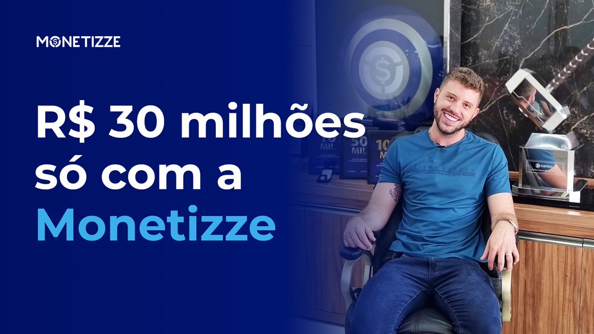 Monetizze's tweet photo. Descubra como Pedro Miranda como fez a sua empresa, a Capsul, lucrar tudo isso! 
#monetizze #vendas #empreendedorismo #brasil #produtor #afiliado 

https://t.co/9NuNhewb5y https://t.co/lCKCuP5Ika
