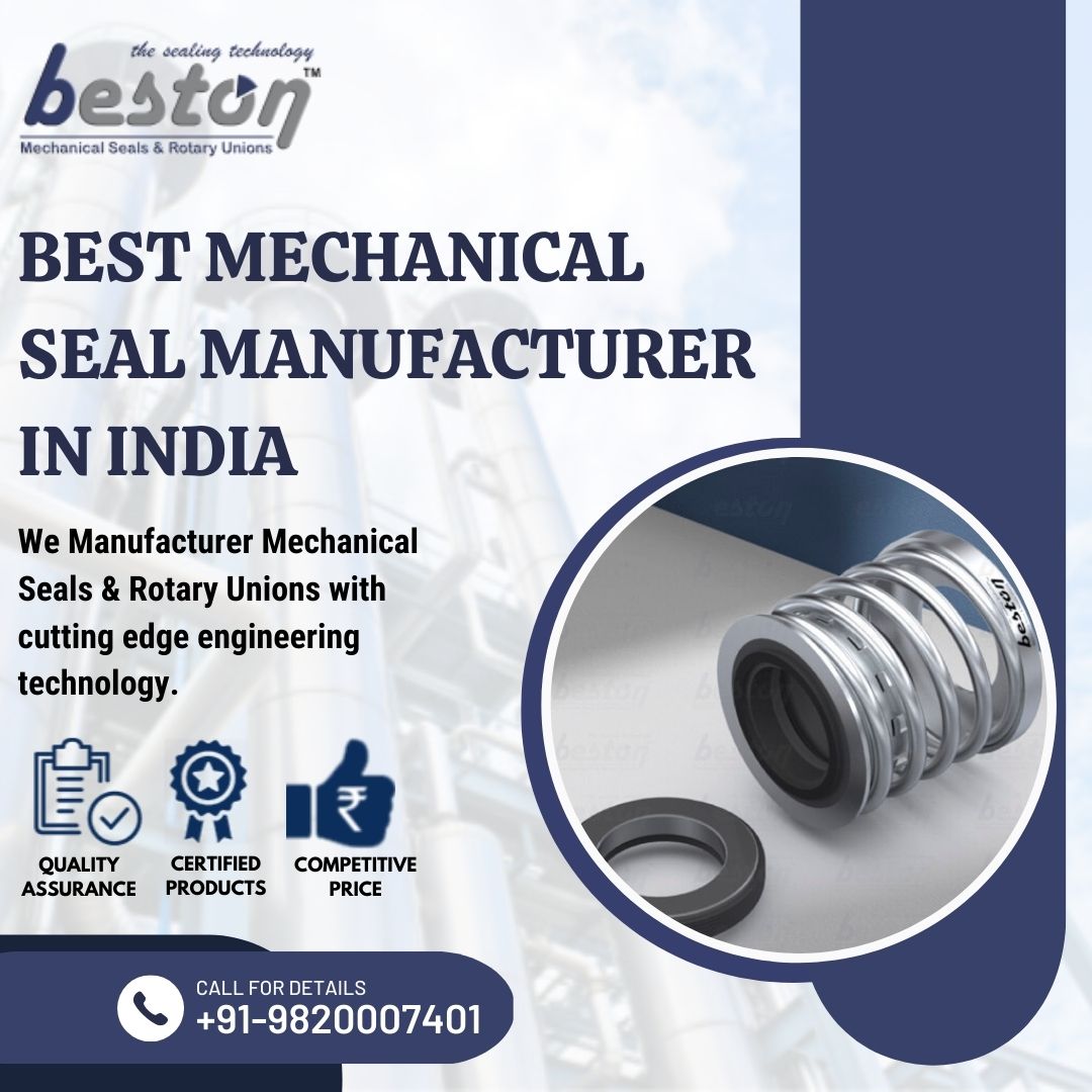 BestonSeals's tweet image. Best Mechanical Seal Manufacturers in India - @BestonSeals 
bestonseals.com

Beston Seals is one of the best mechanical seal suppliers based in Mumbai, Maharashtra.

#mechanicalseal #manufacturer #supplier #MakeInIndia #Mumbai #india