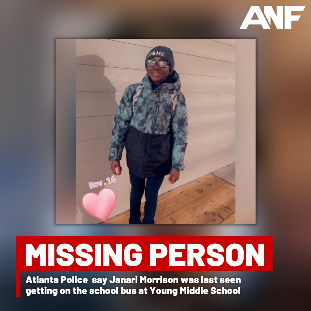 ATLNewsFirst's tweet photo. PLEASE SHARE! Atlanta Police need your help finding a missing 12-year-old boy >> https://t.co/WkKHEjoKny https://t.co/lVQcbX8a01