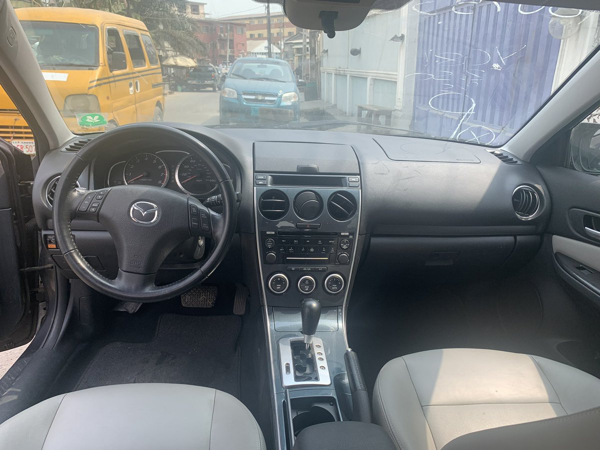 Totally Accidents Free
2008. Mazda 6.   TS
Full option 
Leather seats 
Alloys
Very neat 
Duty fully paid 
2.9m straight to owner 
JIGAMAN AUTOS!!!