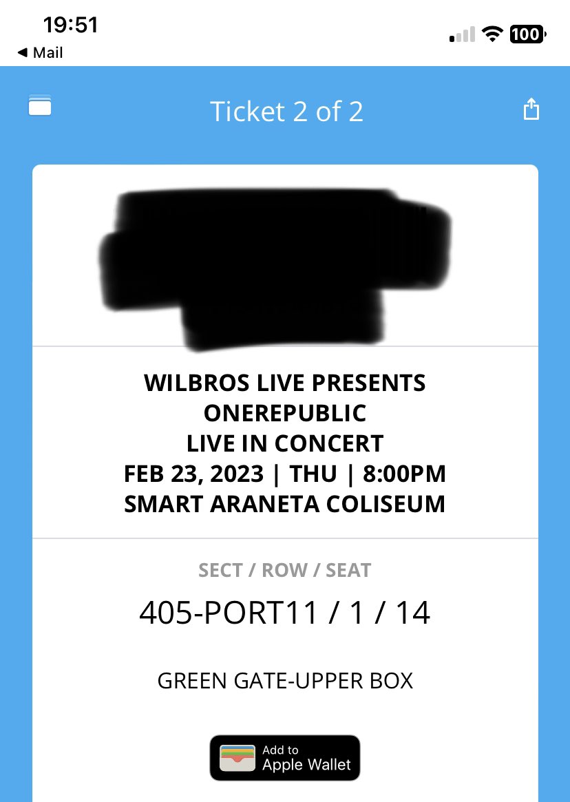 crisraws's tweet photo. WTS LFB ONEREPUBLIC IN MANILA

2 pcs Front Row Upperbox 405
‼️5k nalang po for 2 tickets‼️
semi negotiable po 🥹🤧🫶

rfs. walang magbabantay ng junakis 🥹 https://t.co/UW1luqr7Mv