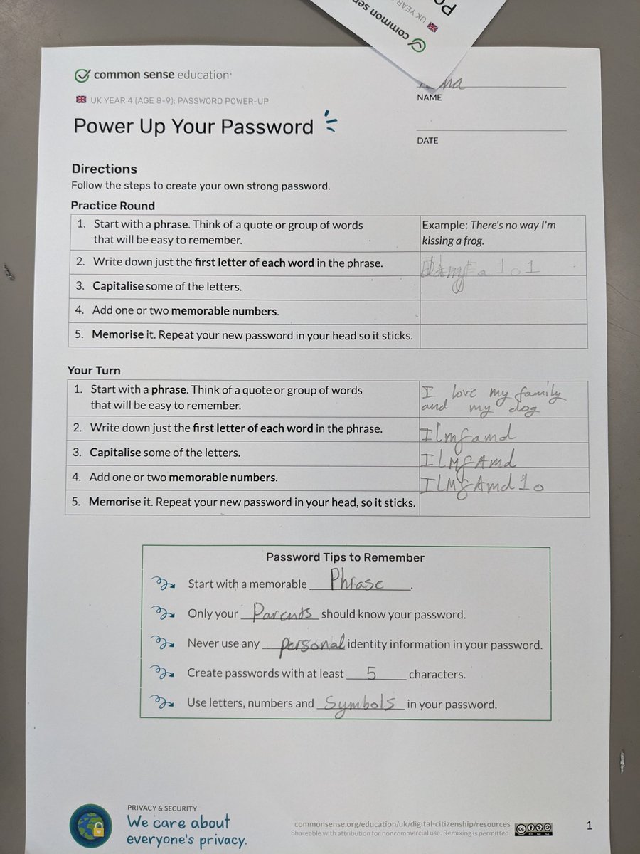 A fantastic Celebration of #SaferInternetDay2023 at @Prior_Weston yesterday. Featuring an online safety workshop for parents followed by in class support using @CommonSenseEd and @safeinternetday resources collated by @katypotts