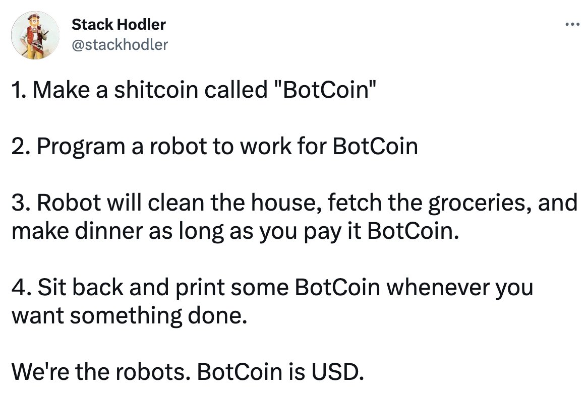 stackhodler's tweet photo. "Seigniorage" is just a fancy word that means harvesting a population's life force without their knowledge or consent. https://t.co/DVrgImrbaE