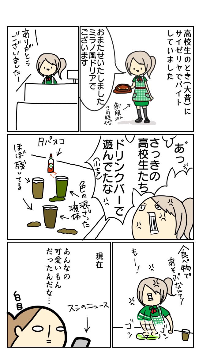 迷惑行為なんてこんなもんだったよねぇ…? 