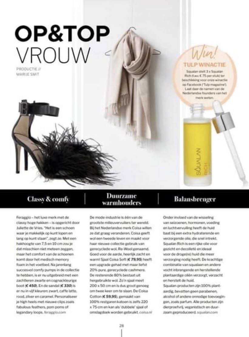 PR-bureau… heb jij een luxe lifestyle item voor heren of dames te promoten? Ik zoek nog producten voor de lente/zomer editie. Mail mij…