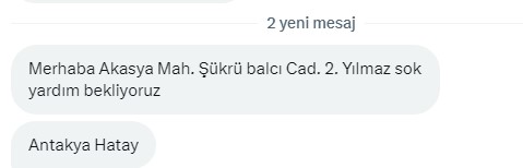 🔴Bana gelen bir mesaj... Umarım geç kalmamışızdır.. 

Lütfen acil yardım...
#Afad <a href="/AFADBaskanlik/">AFAD</a> <a href="/DepremDairesi/">AFAD Deprem</a>  #antakya #hatay 👇