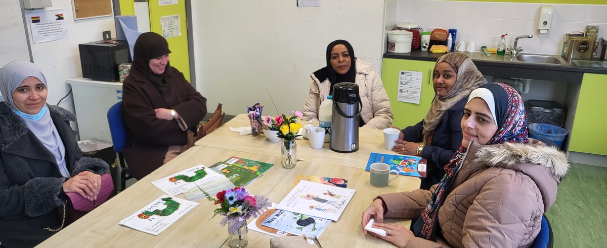 A lovely morning with our Arabic speaking parents. Shukran liqudumik! #Arabic #parents #parentalinvolvement #educatetogether #languages #Diversity #DiversityandInclusion #multilingual #culturalresponsiveness