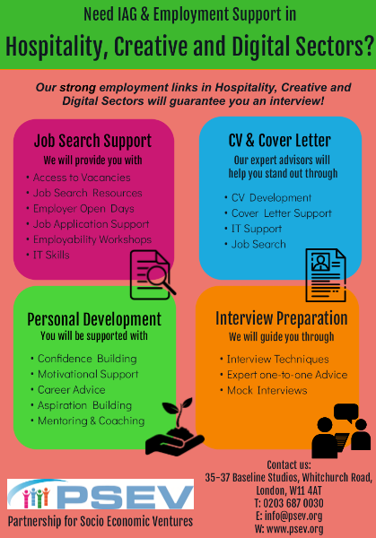 Looking for Work in the Creative &amp; Hospitality Sector But Don't Know How?

Contact us at Today to Sign up!