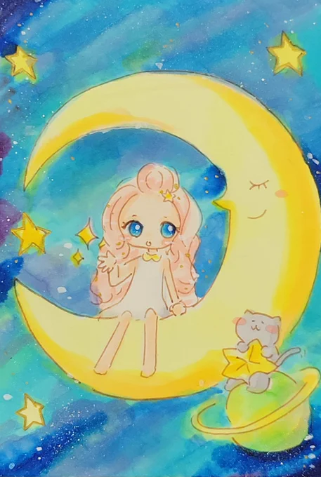 タグ企画 #一次創作絵師拡散フェス03 に参加します素敵な企画ありがとうございます女の子、生き物を描くのが好きです。お気に入りの子が見つかりますように 