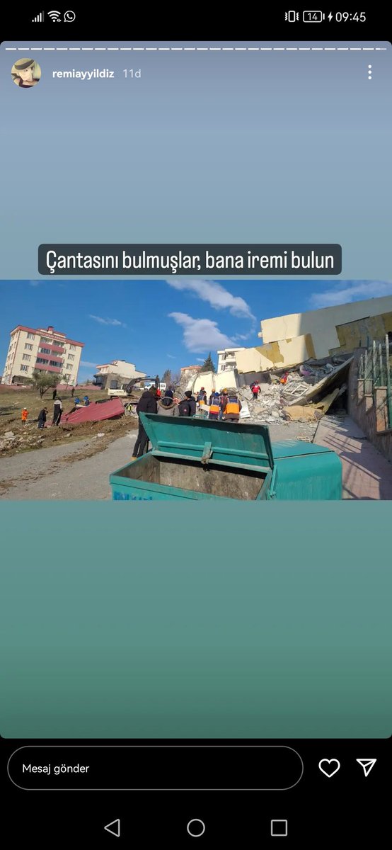 mrvturhan's tweet photo. #iremayyıldız Eşyalarına ulaşıldı. Kendisinden haber yok. Başka ihtimaller kayıp vs. Olabilir oyüzden lütfen yayalım. Arama devam ediyor. @haluklevent @AFADBaskanlik @ahbap @BabalaTv @OguzhanUgur @TC_icisleri @AKUT_DernegiK.maraş dulkadiroğlu ilçesi güneşli kocabaş sitesi 7.blok https://t.co/7G0tDy8tp3