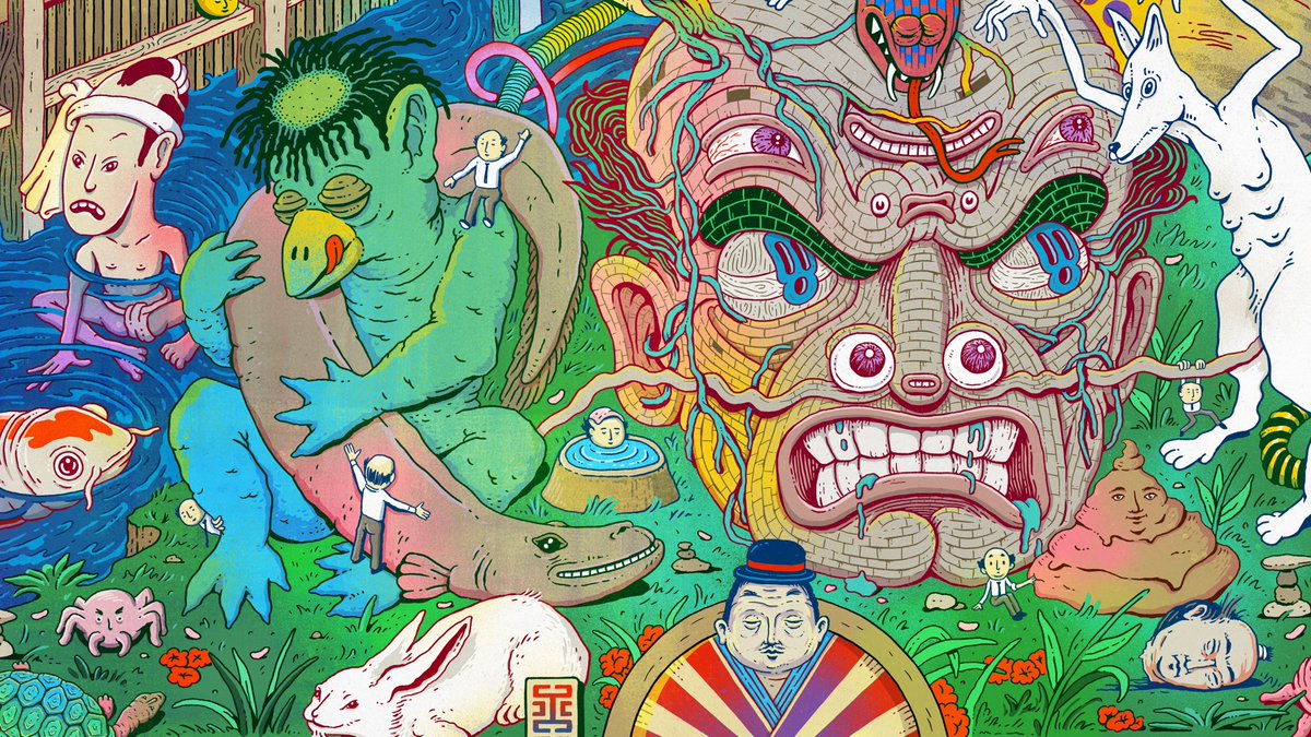 GM! Mix 4 Details 🙌 hand-drawn digital illustrations