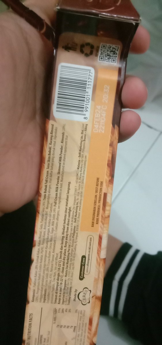 Dewi98__'s tweet photo. expired nya masih 1 tahun lagi ini https://t.co/WcxI172ZKr