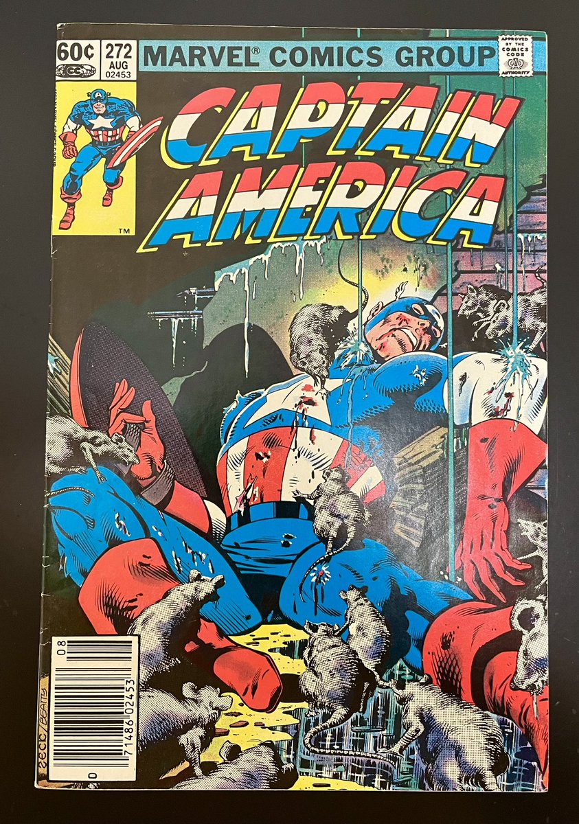 Awesome @MikeZeck works here… 1st Vermin appearance. #CaptainAmerica #comicbooks