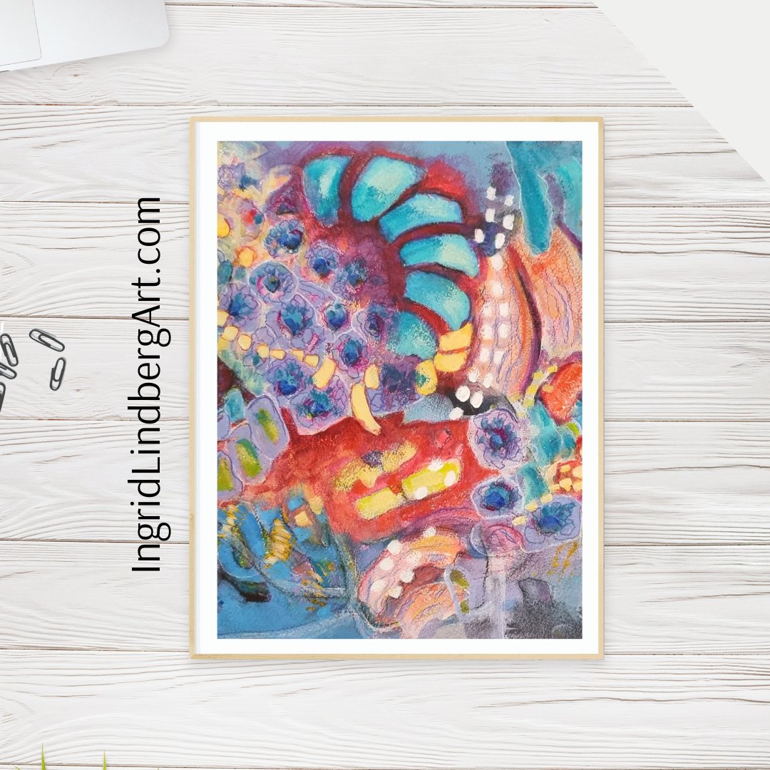 IngridLindberg3's tweet image. Beachwalk 10X14" Acrylic Abstract
Made by a human... me.
#colorfulabstract #artforsmallspaces #redabstract #womanartist #ayearforart #acrylicabstract #abstractpainting #independentartist #wallart #colorfulartprints 
Find it here: IngridLindbergArt.com