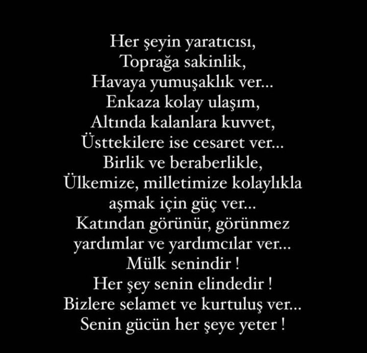 lyamaakv's tweet photo. Allah yardimciniz olsun #deprem #Turkey https://t.co/L3j1VwQmrJ