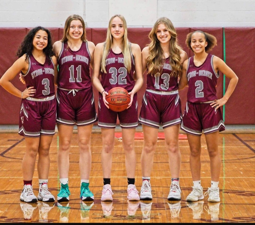 Byron Bergen Girls Basketball tweet media