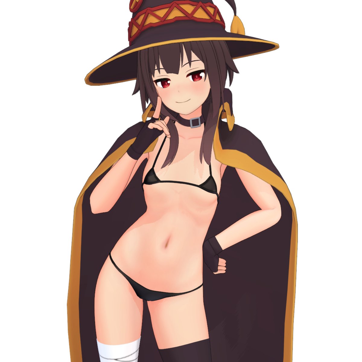 帽子とローブを作りました～🤗
やっぱりローブのウェイトが難しいですね～😇
完全に綺麗にはできませんね
こういう格好も好きです😋 