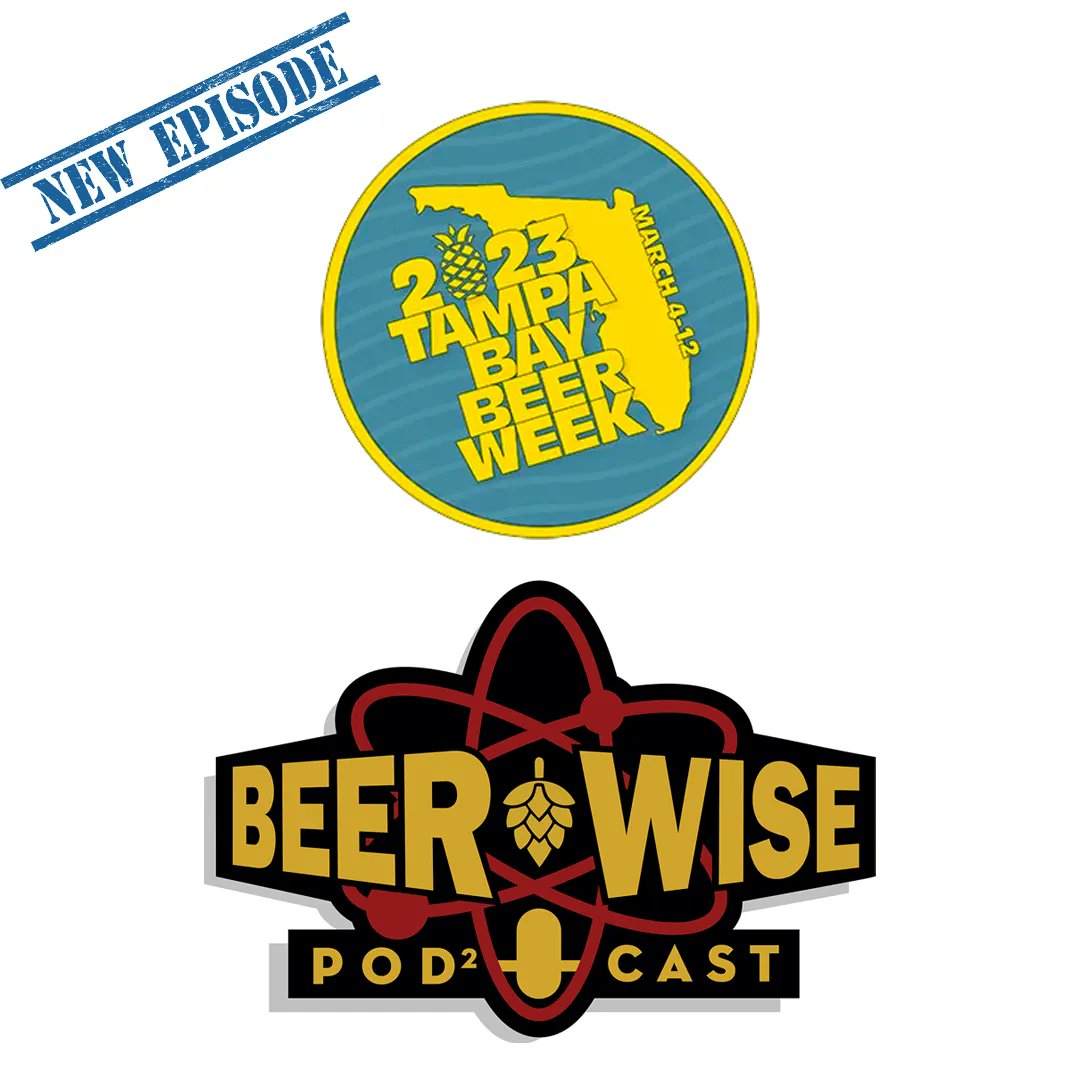 FLBeerNews: The BeerWise Podcast is back and we're talking with Chris Fairchild of Tampa Bay Beer Week
! We're talking about what's new and what we can expect from Beer Week 2023! Click the link for more info and subscribe so you don't miss an episode! 
…