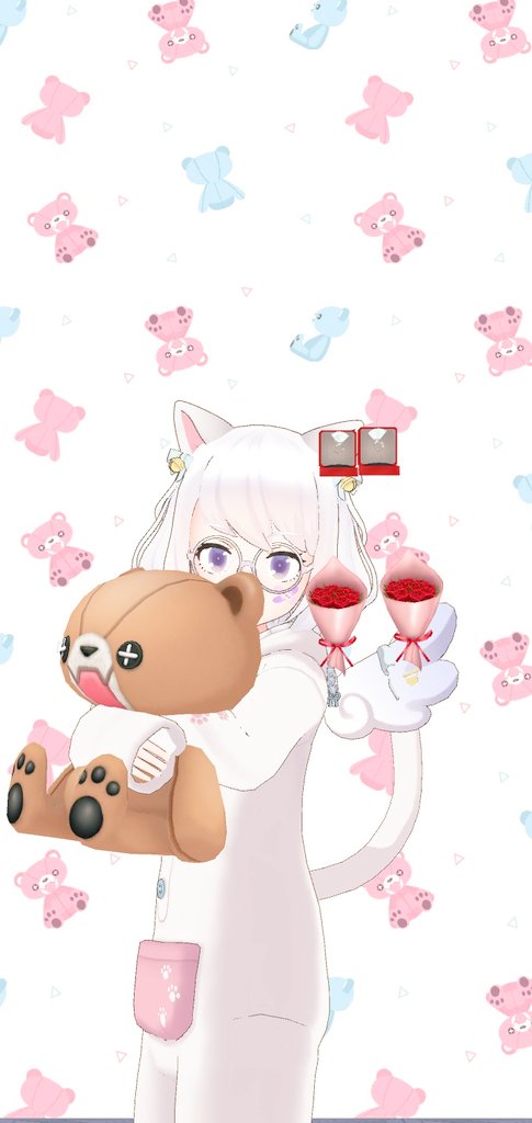 BielefeltV's tweet photo. Meow ฅ⁠^⁠•⁠ﻌ⁠•⁠^⁠ฅ 
Thank you Bear (Michi) ^~^
#Vtuber
#REALITY
#REALITYイラスト部 https://t.co/Xv71Gdma1A