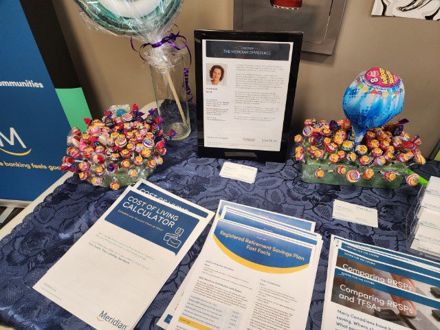 When was the last time you had a financial review with an investment specialist. Come visit your local Meridian branch to learn about more options. #meridian