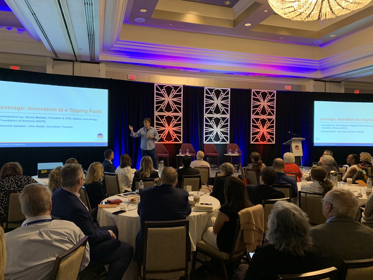 NHCouncil's tweet image. @JohnNosta “We are at an inflection point.” Inspiring #HLC2023 on the future of #health tech.