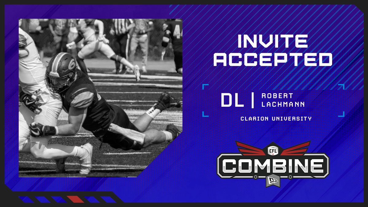 #CFLCombine #CFL 
Excited to share that I’m headed for the CFL combine in March! 
@CFL @UAlbanyFootball @ClarionFootball @PPIRecruits
