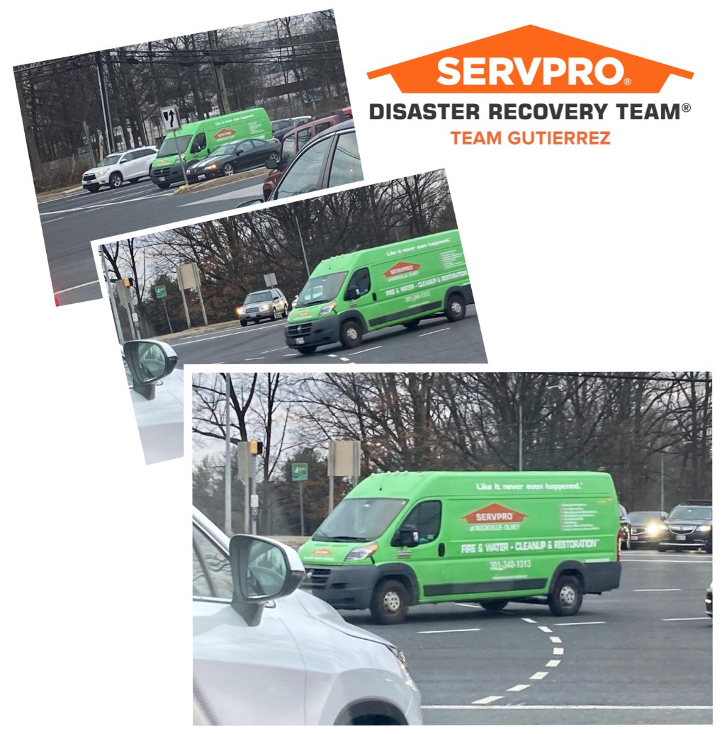 SERVPRO5186's tweet photo. Spotted! If you see our green fleet on the road, it means one of our #restoration crews is on their way to help a customer. #Water #smoke #mold #biohazards, we can make your property damage “Like it never even happened.” 

#waterdamage #fire #mitigation #residential #commercial https://t.co/uVFBlecgl3