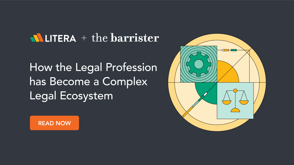 A @theBarrister magazine article - How the Legal Profession has Become a Complex Legal Ecosystem – discusses how the legal sector is being reshaped. Josephine Good makes the case that tech doesn’t take anything away from professional standards. Read more: litera.global/3JRevUl