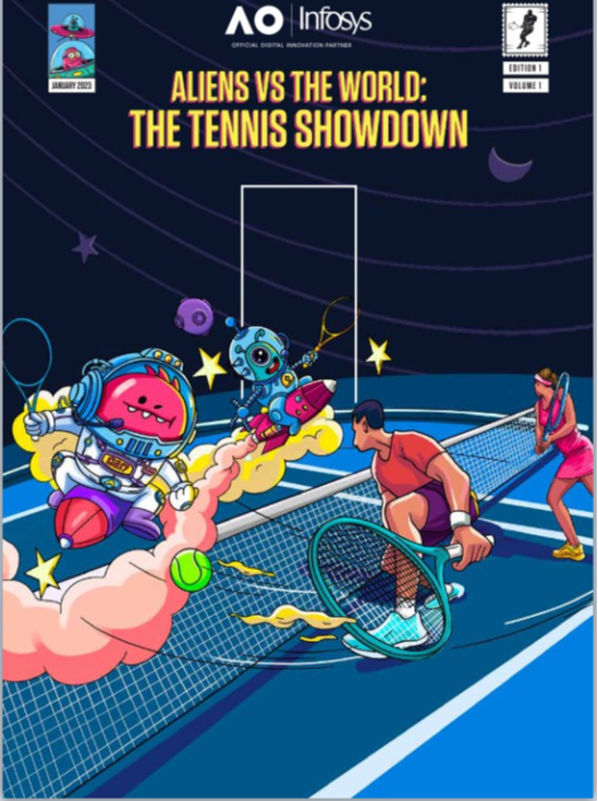 The aliens have arrived 🛸, and they are ready to take on #AusOpenWithInfosys! Find out if we have all that it takes to save the world. Click on the link below! #ExperienceTheNext bit.ly/3YB3PO0