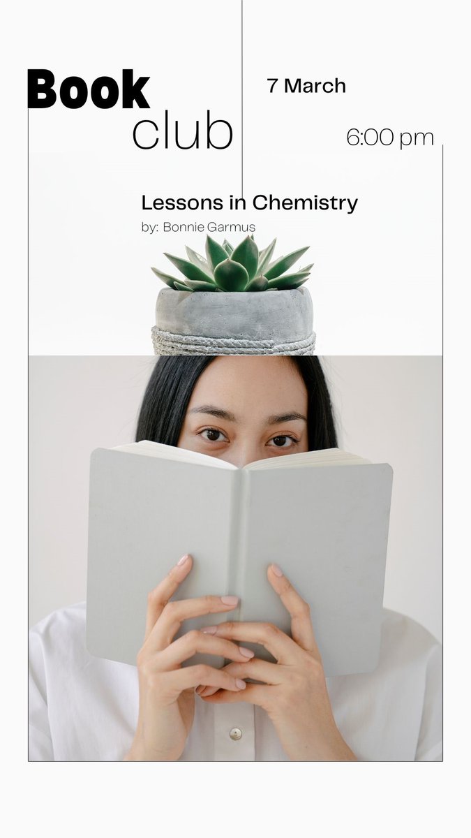 marketstapts's tweet photo. MarketStreet Apartments March Book Club is on March 7th, 2023 at 6:00 pm in our club house. The book: Lessons in Chemistry by Bonnie Garman. See you there! https://t.co/MosISRUi48