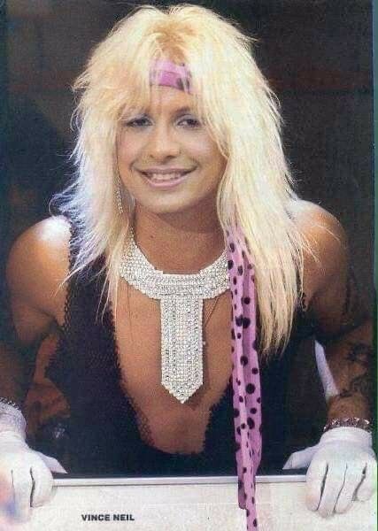 Happy Birthday to this pretty chick Vince Neil 