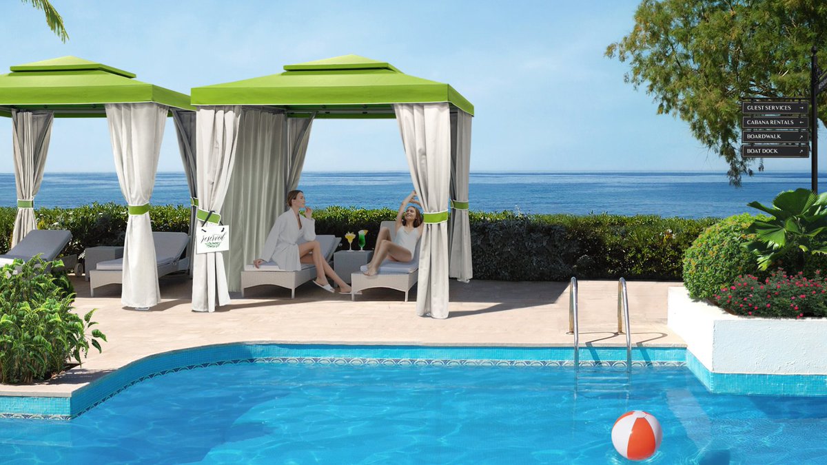 SummerSpaceUSA's tweet photo. Soon, you'll have more than the snowbirds visiting your resort. Give them the best pool and patio experience by installing a SummerSpace® Open Air Cabana.

#SummerSpace #ShadeSolution #Cabana #PoolAndPatio

https://t.co/OFIArs5CeO https://t.co/jL0whShpg4