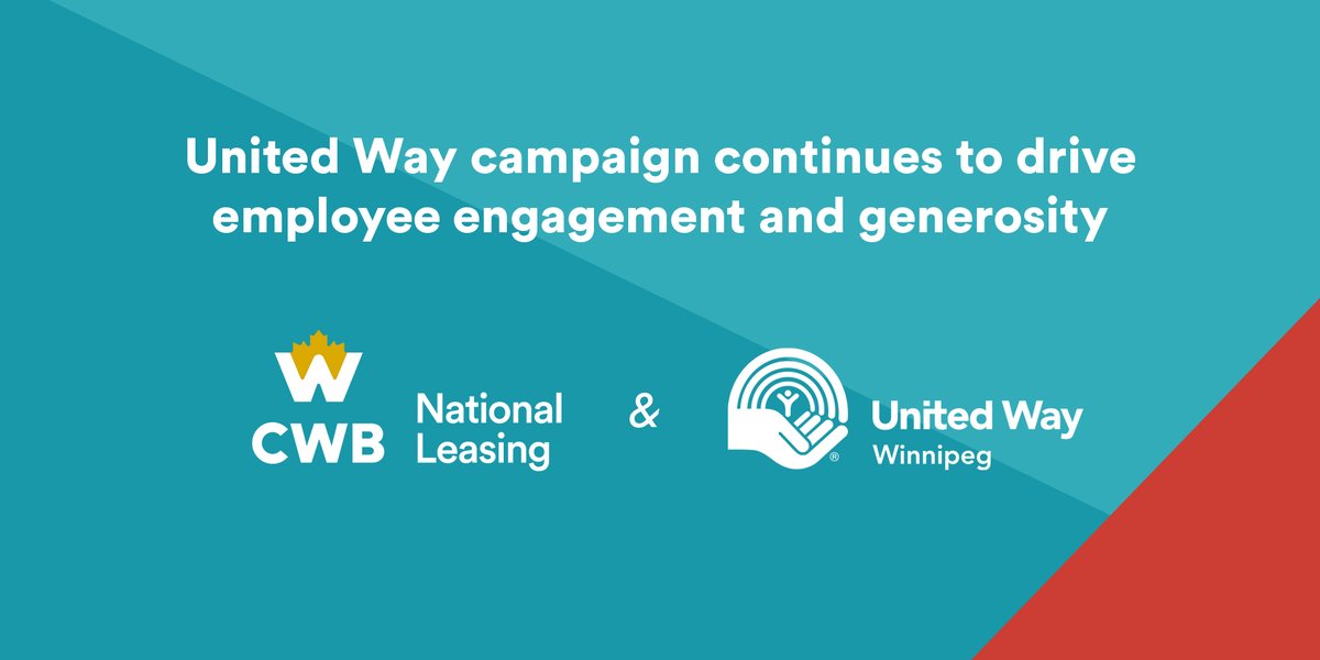CWB National Leasing (@nationalleasing) on Twitter photo The <a href="/UnitedWayWpg/">unitedwaywpg</a> committee at CWB National Leasing put together some exciting virtual and in-person events that raised a total of $215,000 to support and empower our communities!
ow.ly/L6HG50MEAp8 The <a href="/UnitedWayWpg/">unitedwaywpg</a> committee at CWB National Leasing put together some exciting virtual and in-person events that raised a total of $215,000 to support and empower our communities!
ow.ly/L6HG50MEAp8