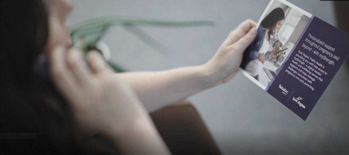 #YorkRegion is making it easier for expectant and new parents/caregivers to prioritize their #mentalhealth and well-being with myStrength. Learn how you can receive free access to this digital platform by visiting york.ca/myStrength