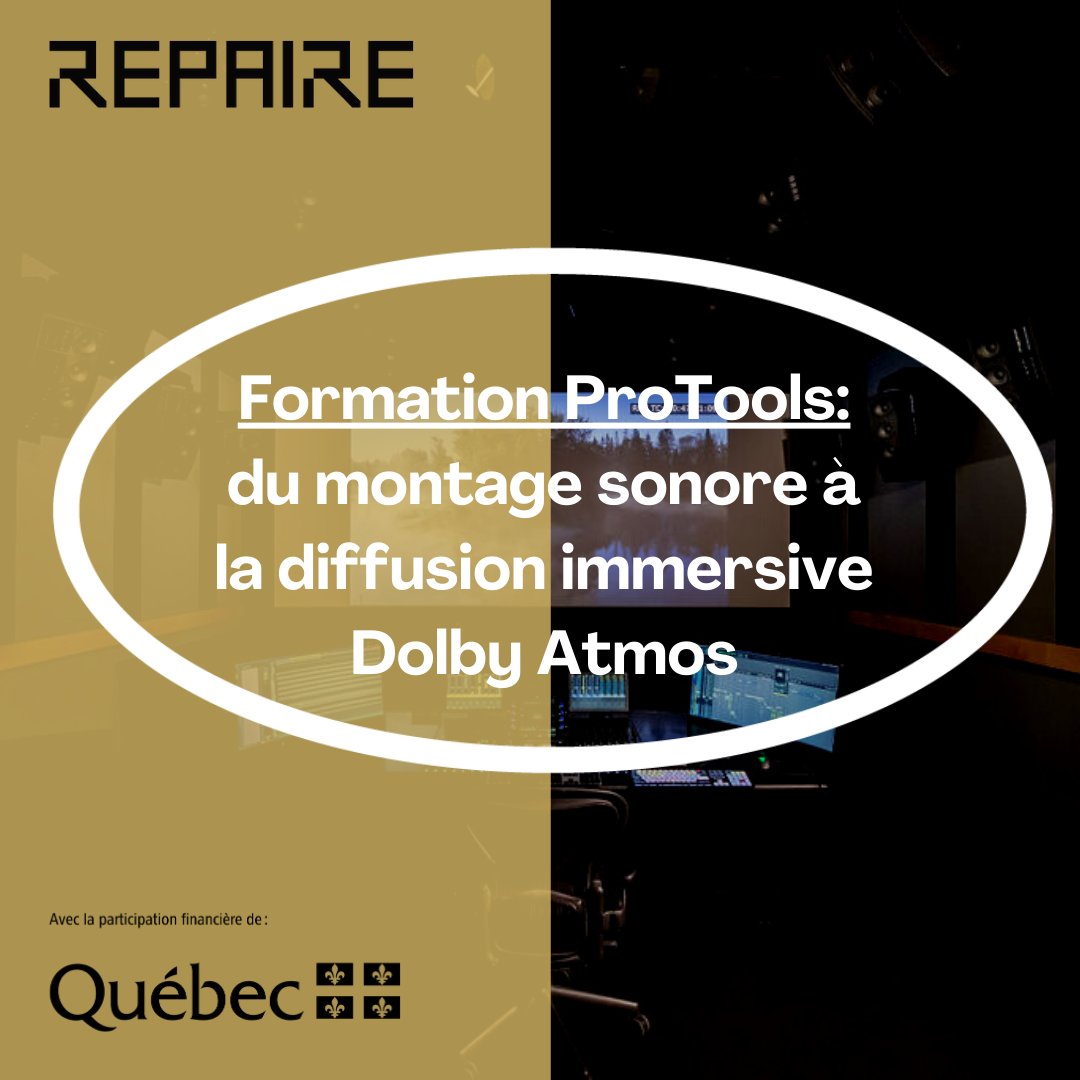 Il reste quelques places pour la 𝑭𝒐𝒓𝒎𝒂𝒕𝒊𝒐𝒏 𝑷𝒓𝒐𝑻𝒐𝒐𝒍𝒔 - 𝒅𝒖 𝒎𝒐𝒏𝒕𝒂𝒈𝒆 𝒔𝒐𝒏𝒐𝒓𝒆 𝒂̀ 𝒍𝒂 𝒅𝒊𝒇𝒇𝒖𝒔𝒊𝒐𝒏 𝒊𝒎𝒎𝒆𝒓𝒔𝒊𝒗𝒆 𝑫𝒐𝒍𝒃𝒚 𝑨𝒕𝒎𝒐𝒔
📅27 février au 3 mars
⏰Date limite: Vendredi le 10 février
👉Je m'inscris: bit.ly/formationsprim