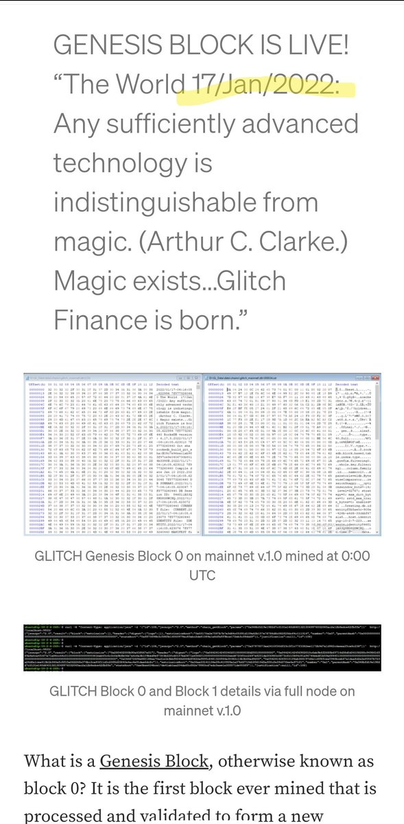 aUselessChris's tweet photo. Anyone still in doubt of the legitimacy of this, do check the medium and explorer through #GlitchProtocol's own channels yourself. See if you can spot anything off in the timeline.

https://t.co/fepTRLchbf

https://t.co/cI8FSrNDh9

$GLCH #GLCH https://t.co/bwM6GXEeRv