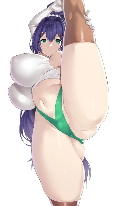 #ニーハイの日 らしいけど、自分の絵って7割くらいニーハイ履いてるんじゃないかな… 