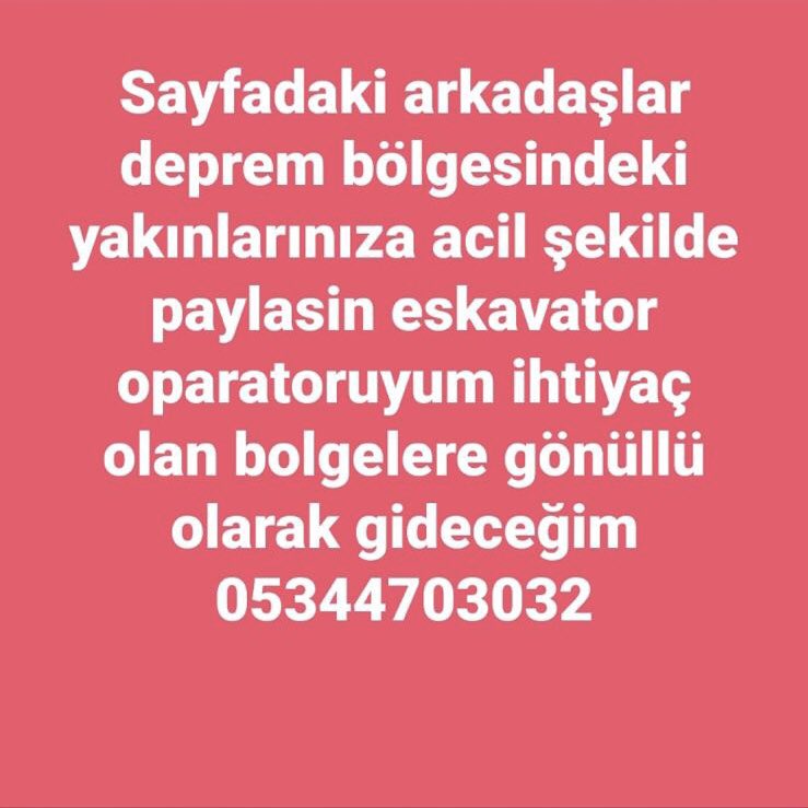 aysegulkabakli's tweet photo. @AFADBaskanlik @DepremDairesi @haluklevent @OguzhanUgur @ahbap #deprem #acildeprem https://t.co/0OW7y26ZVX